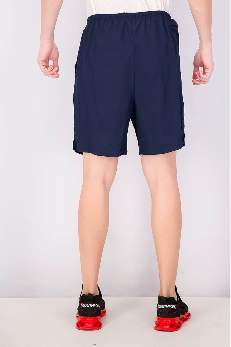 Rainforest Men Sportswear Fit Training Shorts, Navy - Image 2