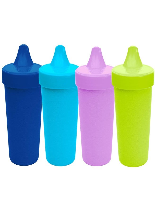 Re-Play Sippy Cups for Toddlers - 10 Oz. Reusable Spill Proof Cups for Kids, Dishwasher/Microwave Safe - Made in USA - Set of 4-3.13" x 6.25" - Space - Image 1