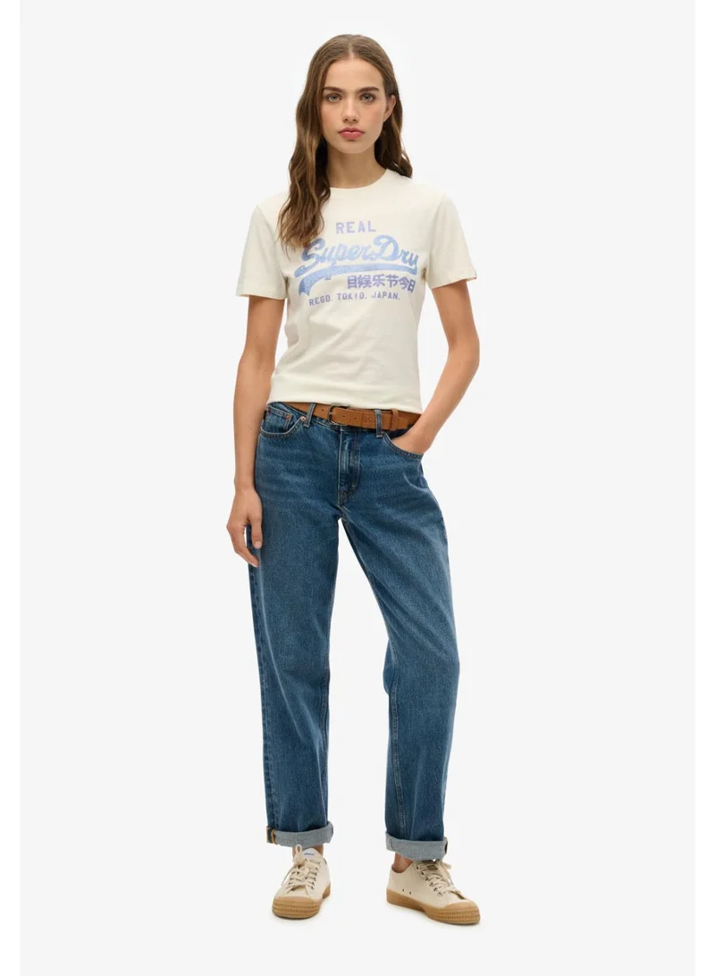 Superdry Vl Rhinestone Slim Tee