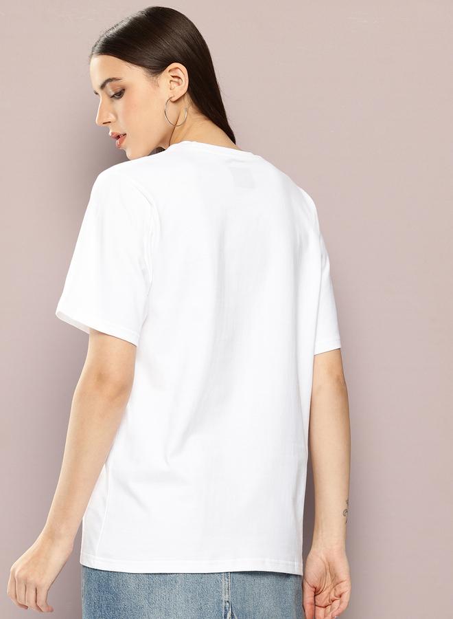 Dillinger Women Oversized Short Sleeve Printed T-Shirt - Image 4