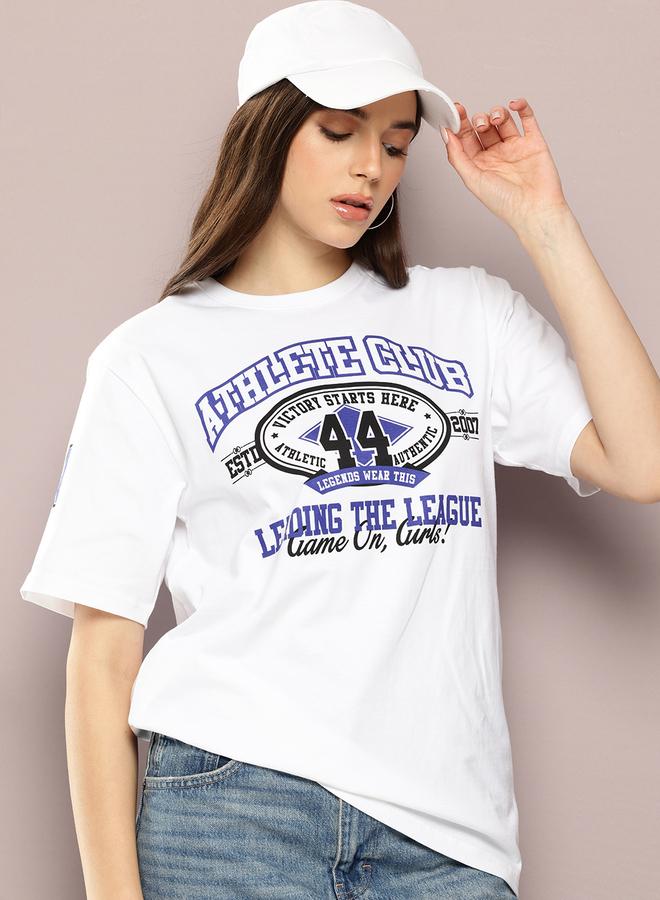 Dillinger Women Oversized Short Sleeve Printed T-Shirt - Image 1