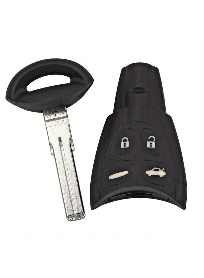 Saab 9 3 9 5 Key Shell Case with WT47T Blade ABS Material 2003 2007 - Image 3