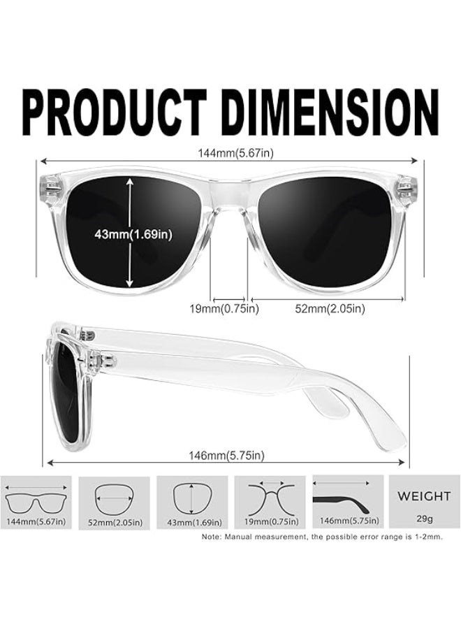 KANASTAL Polarized Sunglasses Men, Fashion Square Sun Glasses Women, Classic Shades for Womens, Driving Fishing Outdoor 100% UV400 Protection - Image 4