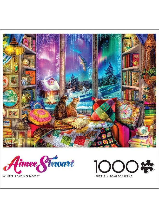 Buffalo Games - Aimee Stewart - Winter Reading Nook - 1000 Piece Jigsaw Puzzle for Adults -Challenging Puzzle Perfect for Game Nights - Finished Size is 26.75 x 19.75 - Image 3