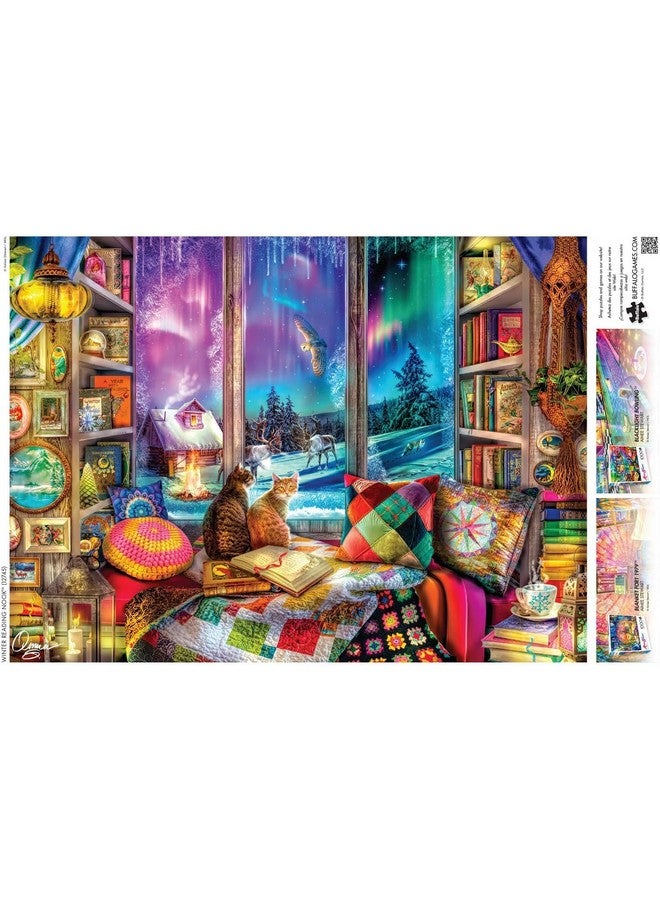 Buffalo Games - Aimee Stewart - Winter Reading Nook - 1000 Piece Jigsaw Puzzle for Adults -Challenging Puzzle Perfect for Game Nights - Finished Size is 26.75 x 19.75 - Image 5