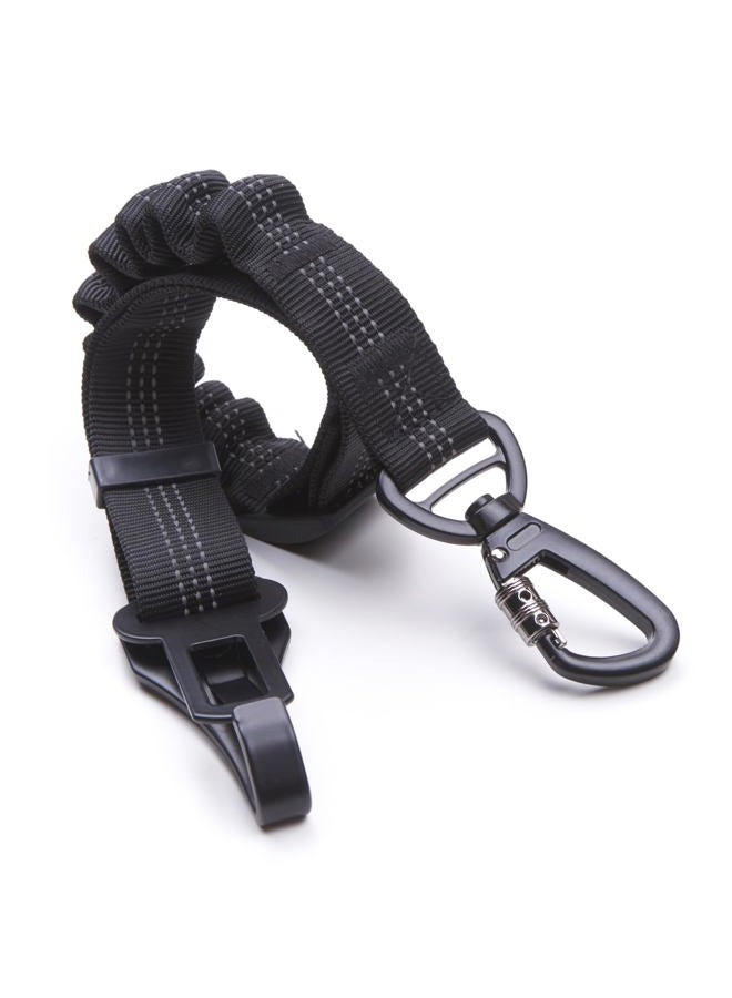 Owleys Dog Seat Belt for Car - Dog Seatbelt Harness for Car - Safety Car Leash for Dogs - Adjustable Dog Car Belt for Small Large & Medium Pets Black - Image 1