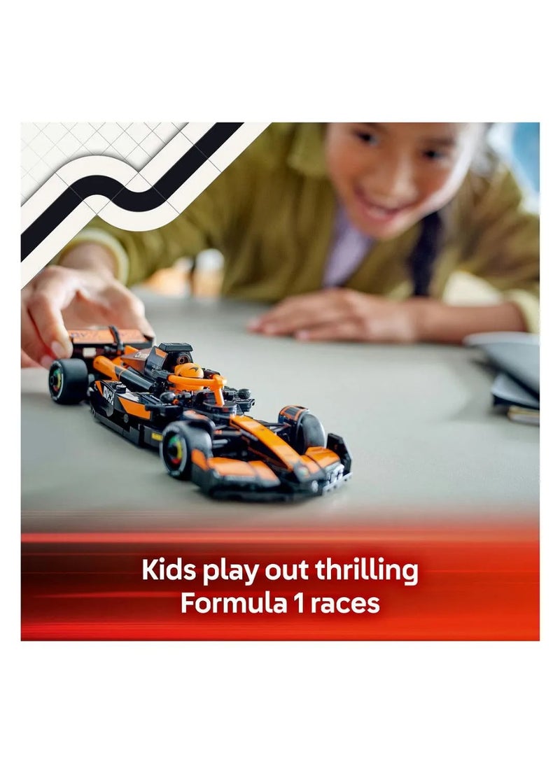 LEGO Speed Champions McLaren F1 Team MCL38 Race Car, Vehicle Set and Driving Kit 77251 - 269 Pieces - Image 5