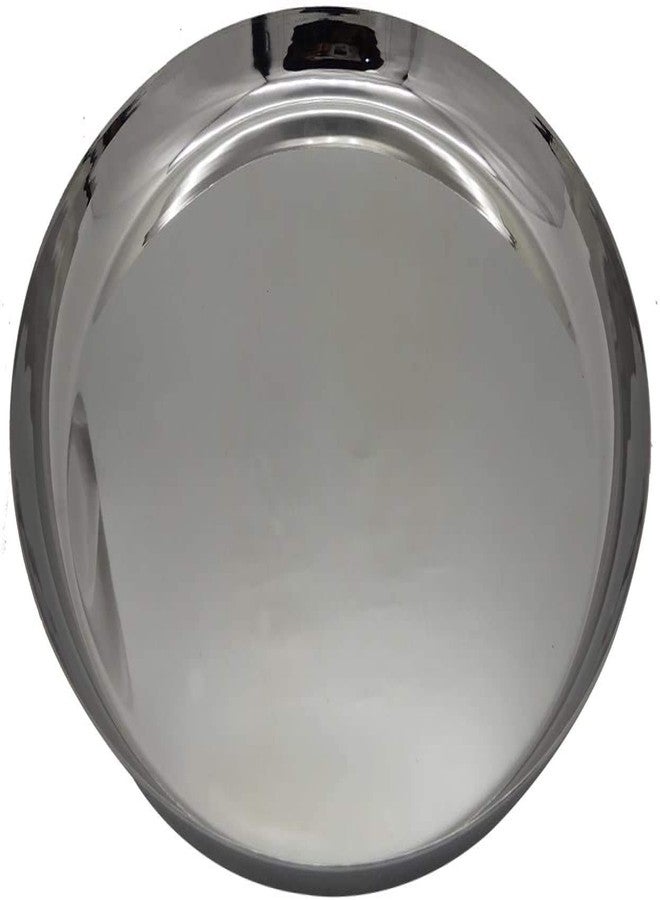 A & Y Traders Stainless Steel Round Plates Dish Set for Dinner Plate Camping Outdoor Plate BPA Free, Steel Dinner Plates, Camping Outdoor Plate, Plate, Indian Dinner Plates Pack of 4 (12 Inch) - Image 4