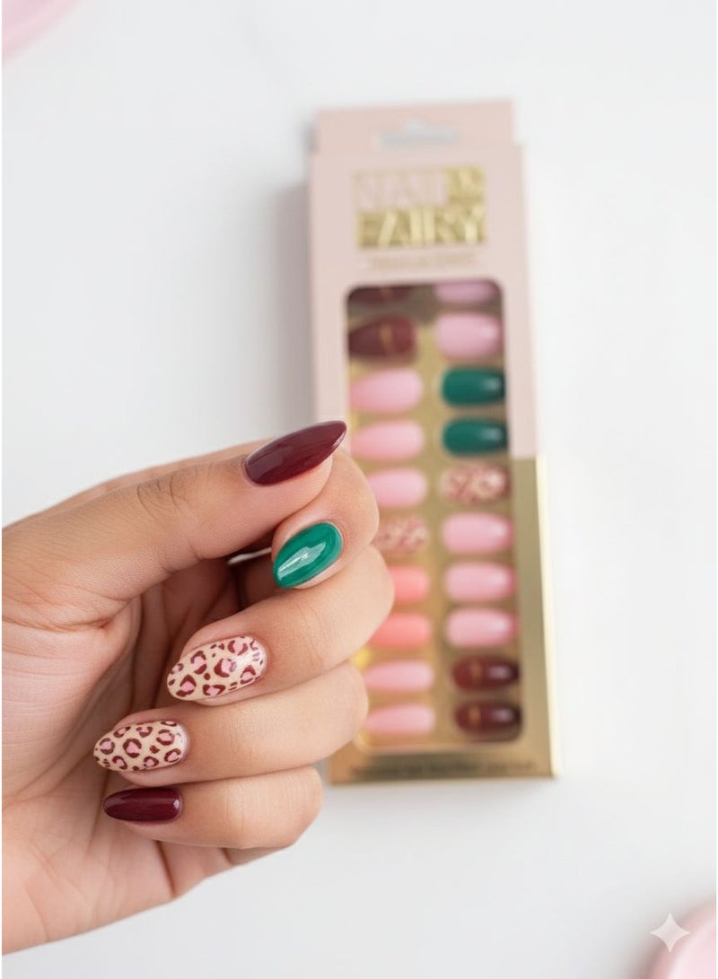 اظافر جل نايل فيري 20قطعة - Image 1