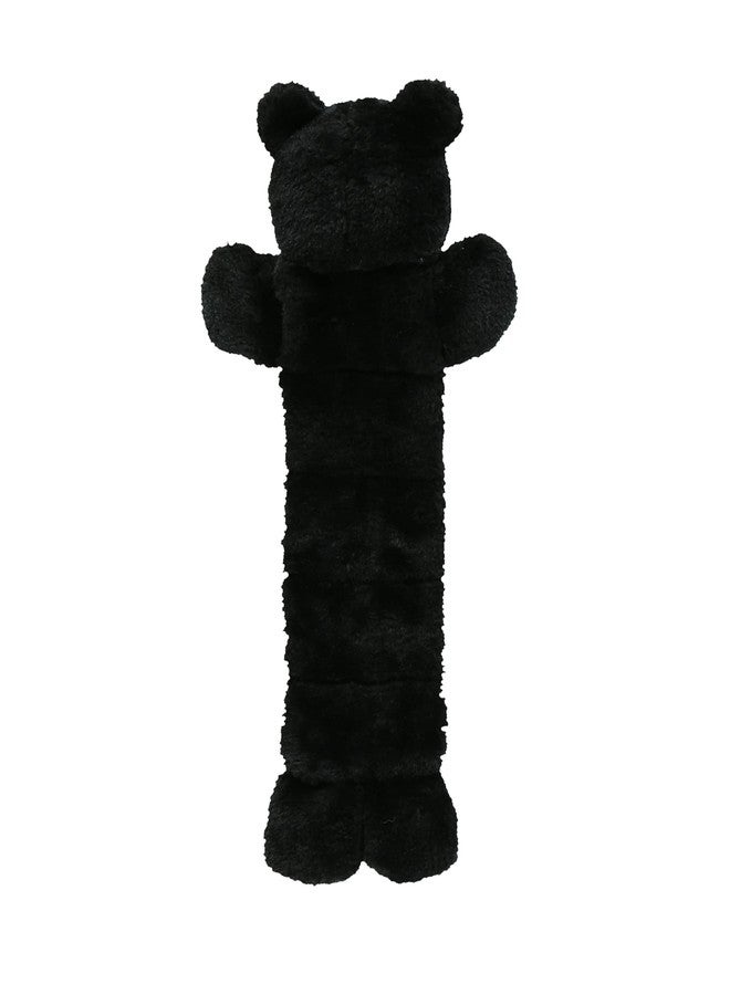 Lazy One Bear Squeaky Dog Toy, Soft Crinkle Toy for Dogs, Durable Fabric for Small, Medium, and Large Breeds - Image 2