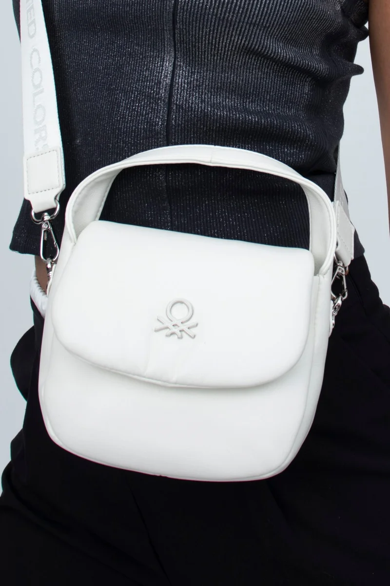 UNITED COLORS OF BENETTON Benetton Women's Handbag White BNT1272