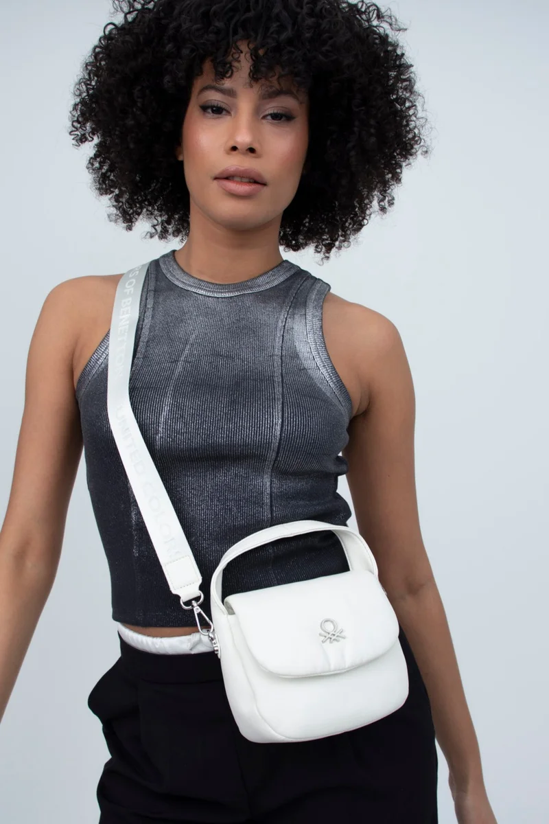 UNITED COLORS OF BENETTON Benetton Women's Handbag White BNT1272