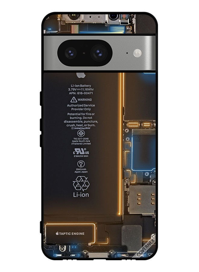 Covernex Protective Case Cover For Google Pixel 8 Phone Back Inside Pattern - Image 1