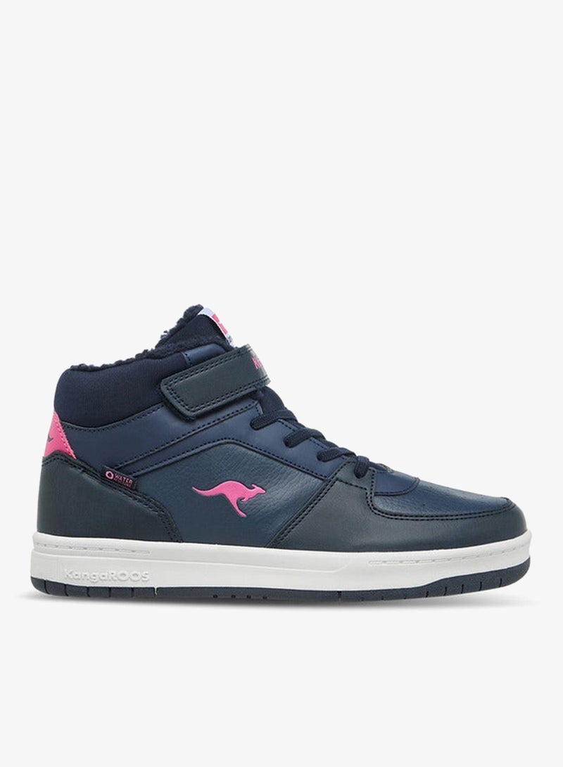 kangaROOS Women's Panelled High Top Shoes with Hook and Loop Closure - Image 1