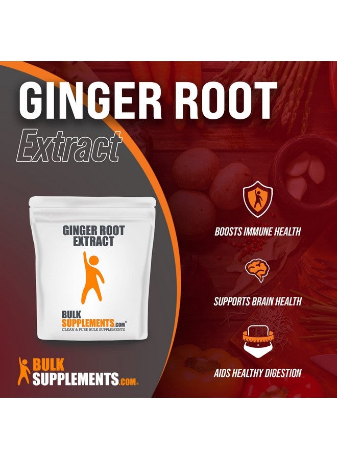 BULKSUPPLEMENTS.COM Ginger Root Extract Powder Herbal Extract Ginger Supplements Powder 500Mg Of Ginger Extract Per Serving Gluten Free & Pure Ginger Powder (250 Grams 8.8 Oz) - Image 3