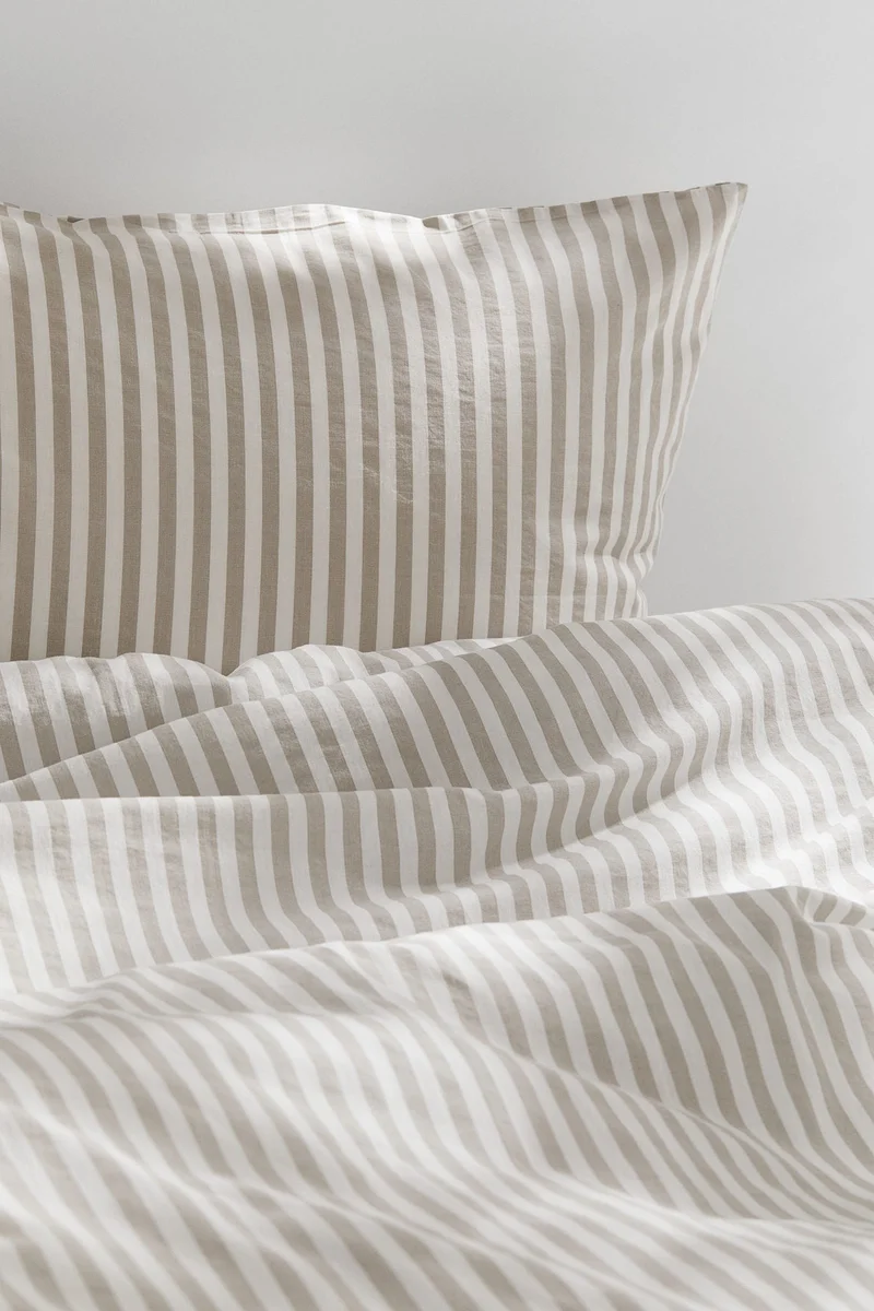 H&M Cotton single duvet cover set