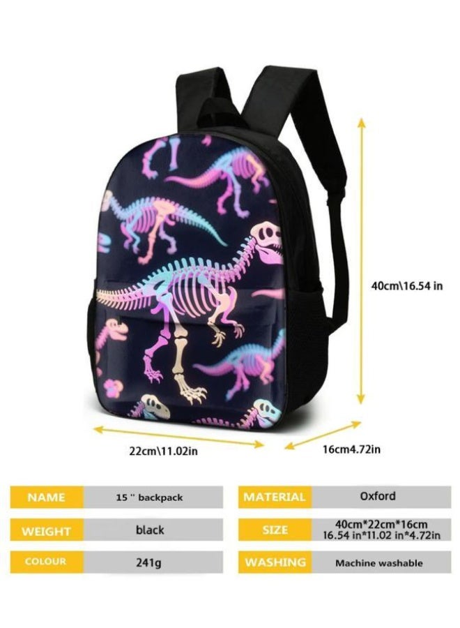 [Super new special offer] Cartoon theme bag three-piece set | double-shoulder + hand-held + storage pen bag | gift self-use good-looking - 1284  - Image 5