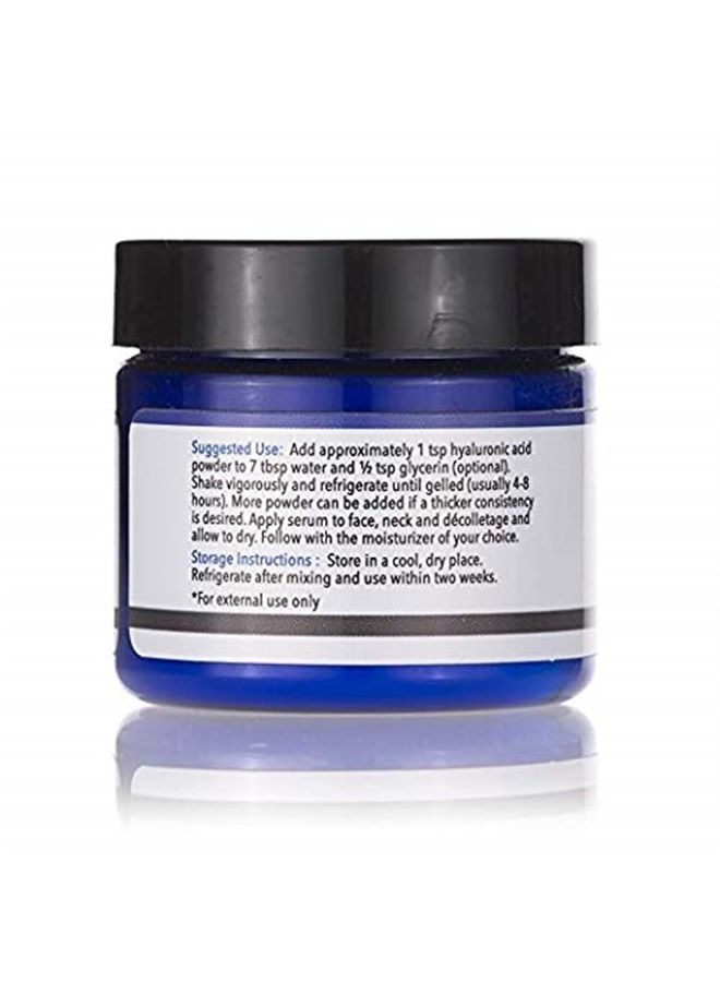 BOS ESSENTIALS Pure Hyaluronic Acid Serum Powder | 100% NATURAL | High Molecular Weight | Locks in moisture and creates full, youthful skin - Makes 50+ ounces of anti aging Hyaluronic Acid serum! - Image 5