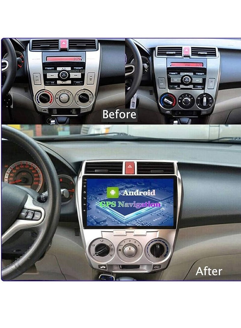 Android Screen for Honda City 2008-2014 Octa Core 3GB Ram 32 GB Rom Support Apple Car Play - Android Auto Wireless