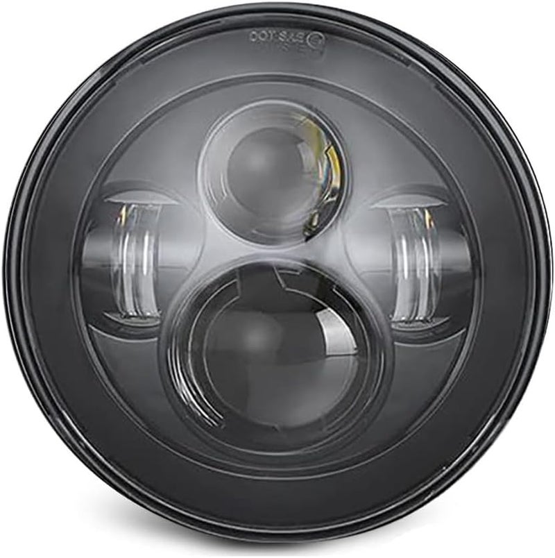 SUNPIE 7 Inch LED Headlight for Harley Motorcycles - Compatible with Street Glide, Tri Glide, Road King, Electra Glide, Softail - Image 1