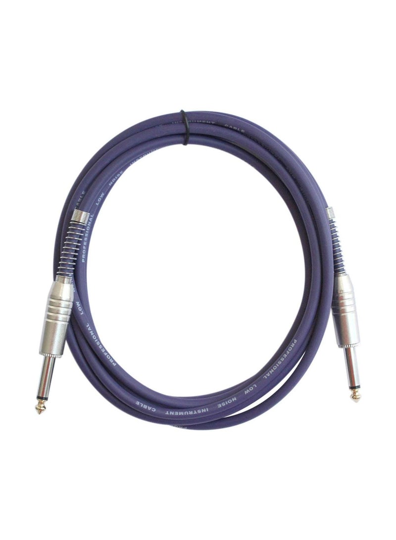 GGOOT FLGW-24 Mono Guitar Cable Audio Male To Male Cable Wire Cord Rubber Copper 6.35mm Straight Plug For Electric Instruments - Image 5