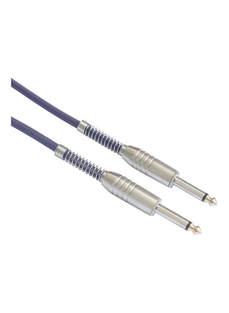 GGOOT FLGW-24 Mono Guitar Cable Audio Male To Male Cable Wire Cord Rubber Copper 6.35mm Straight Plug For Electric Instruments - Image 3