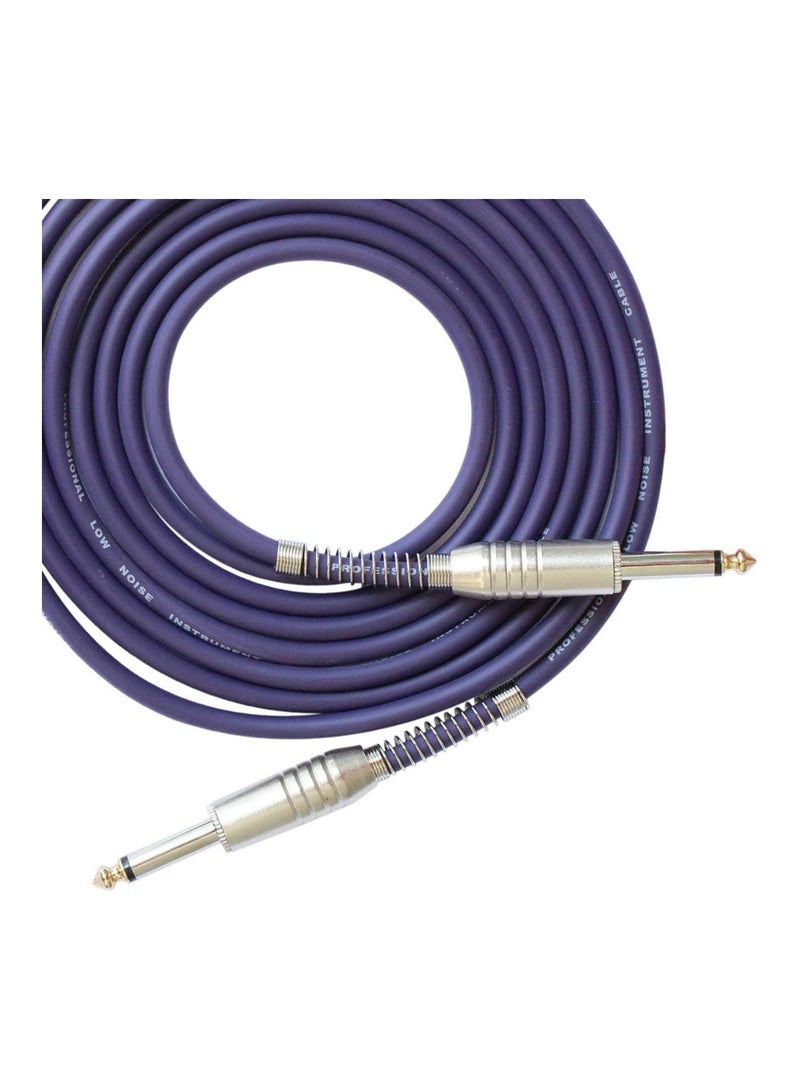 GGOOT FLGW-24 Mono Guitar Cable Audio Male To Male Cable Wire Cord Rubber Copper 6.35mm Straight Plug For Electric Instruments - Image 4