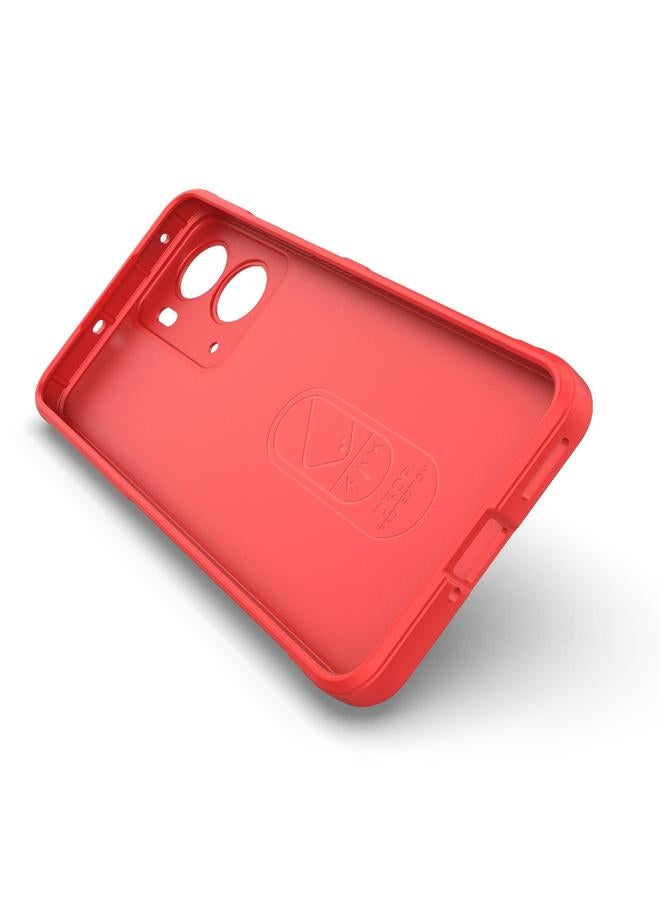 erorex Case For Realme P3 5G Global Magic Shield TPU + Flannel Phone Case - Image 4