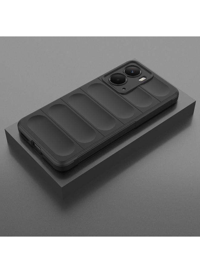 erorex Case For Realme P3 5G Global Magic Shield TPU + Flannel Phone Case - Image 2