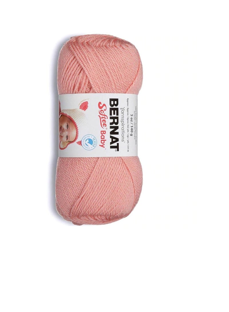 Bernat Softee Baby Yarn Solids Soft Peach - Image 2
