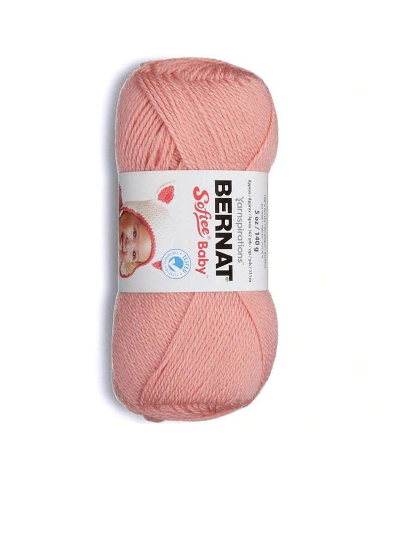 Bernat Softee Baby Yarn Solids Soft Peach - Image 3