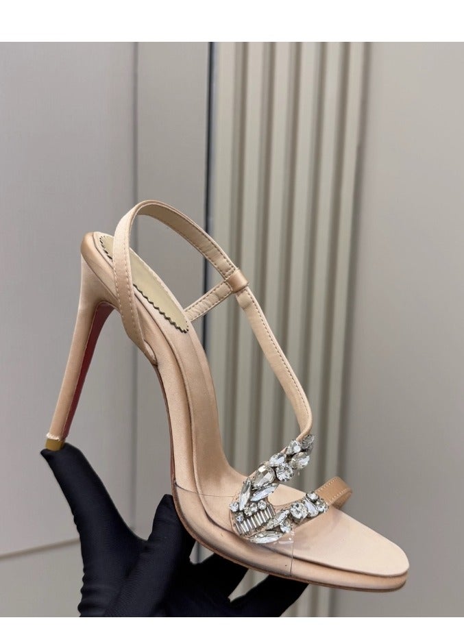 French Style Super Beautiful High-Heeled Sandals - Image 2