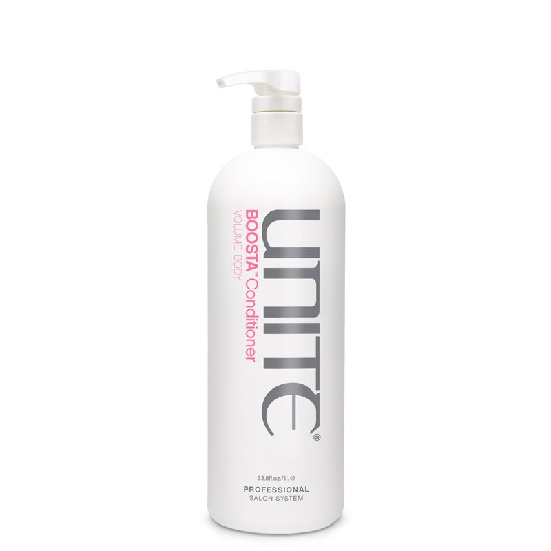 UNITE Hair - BOOSTA Conditioner - Volumizing, Hydrating Conditioner for Fine, Limp Hair - Adds Shine, Strengthens, UV Protection, Safe for Extensions, Paraben-Free, 33 Fl Oz - Image 1