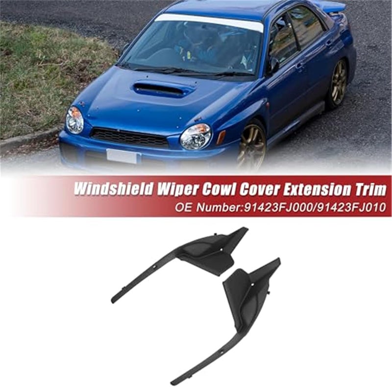Wivplex Front Windshield Wiper Cowl Cover for Subaru Impreza - Image 5