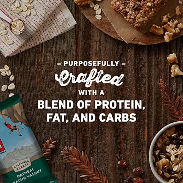 CLIF BARS - Energy Bars - Oatmeal Raisin Walnut - Made with Organic Oats - Plant Based Food - Vegetarian - Kosher (2.4 Ounce Protein Bars, 12 Count) - Image 4