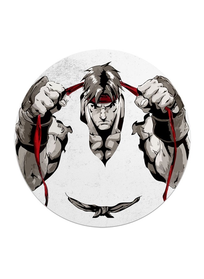 LOUD UNIVERSE Street Fighter Ryu Bandana Printed Mousepad  Anti Slip  - Image 2