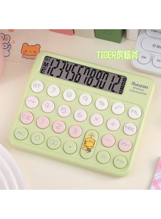New Dopamine Calculator Round Mechanical Keyboard Advanced Color Value Student Office Wind Gradient
