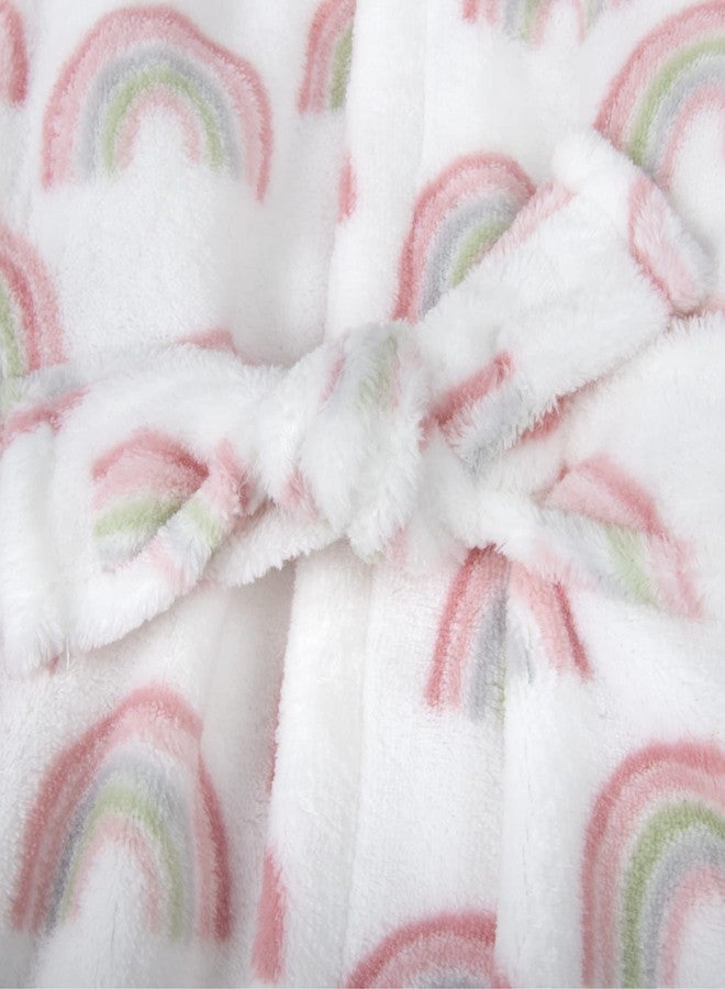 Baby Essentials Baby and Infant Bath Robe with Hood and Baby Beach Cover Up for Boys and Girls 0-9 Months (Radiant Rainbows) - Image 3