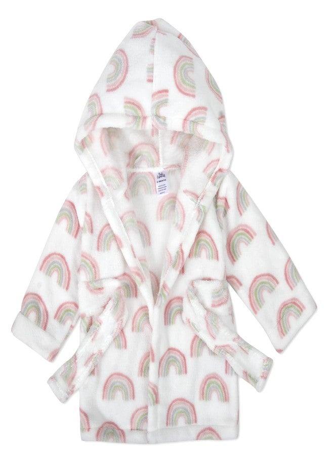 Baby Essentials Baby and Infant Bath Robe with Hood and Baby Beach Cover Up for Boys and Girls 0-9 Months (Radiant Rainbows) - Image 5