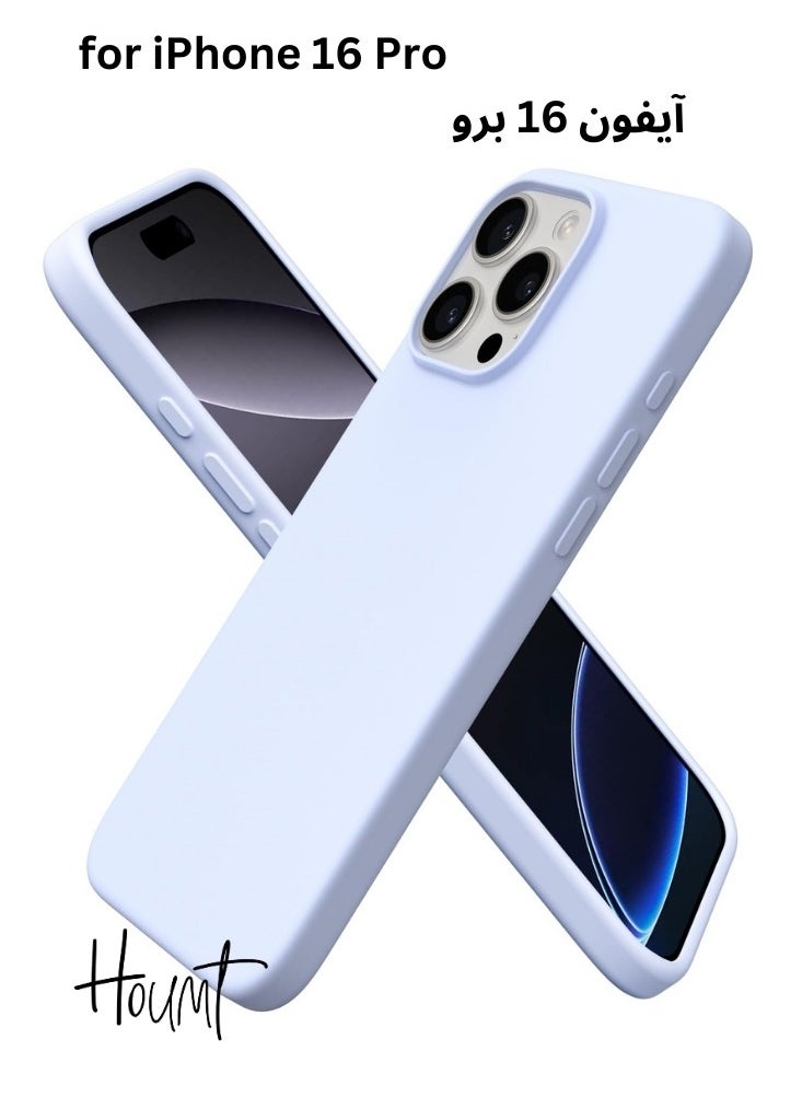 Houmt iPhone 16 Pro Case Soft Liquid Silicone iPhone 16 Pro Cover Anti-Scratch Shockproof TPU Case Cover for Apple iPhone 16 Pro 6.3 inch  - Image 1