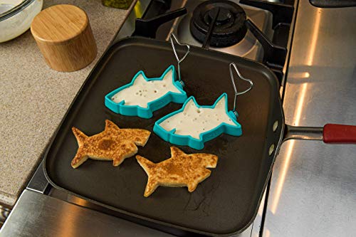 MOBi “The Original” - Mobi Pancake Silicone Mold – Put FUN Back Into Breakfast, Shark Bites - Image 3