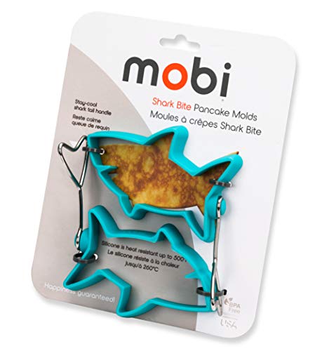 MOBi “The Original” - Mobi Pancake Silicone Mold – Put FUN Back Into Breakfast, Shark Bites - Image 5