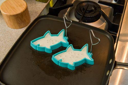 MOBi “The Original” - Mobi Pancake Silicone Mold – Put FUN Back Into Breakfast, Shark Bites - Image 2