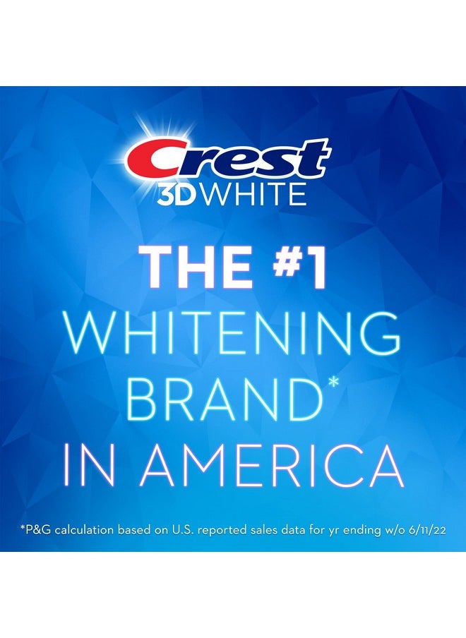 Crest - Crest 3D White Charcoal Teeth Whitening Toothpaste, 3.8 oz, Pack of 3 - Image 1