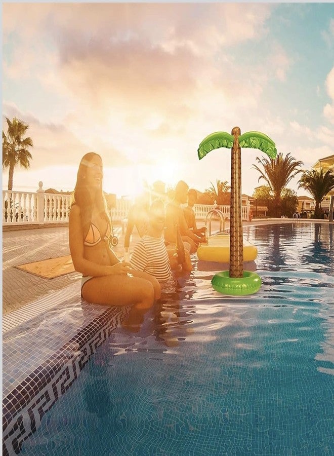 Richtots Premium Inflatable Coconut Tree Punching Bag for Kids Adults, Punching Bag Karate Inflated,Boxing Bag for Immediate Bounce-Back for Taekwondo, Relieve Pent Up Energy (Green) - Image 3