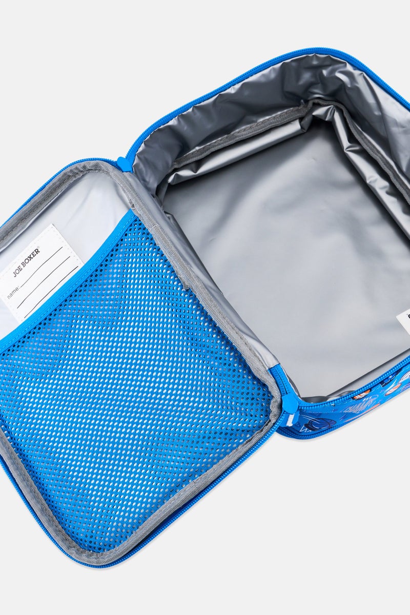 Joe Boxer Kids Boy Graphic Print Lunch Bag, Multicolor - Image 3