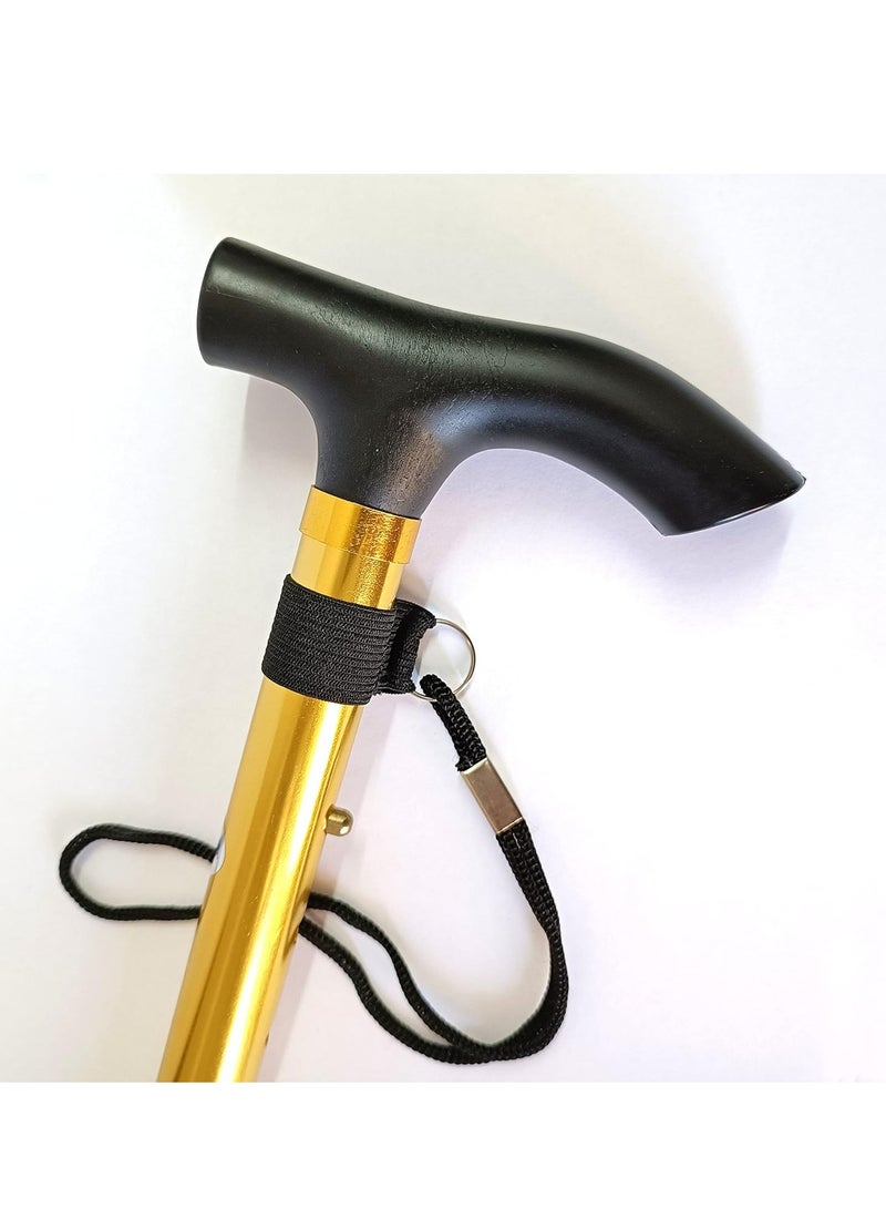 Oasisgalore Walking Cane for Women & Men，Folding Lightweight Sticks Adjustable Canes for Seniors & Adults  - Image 3