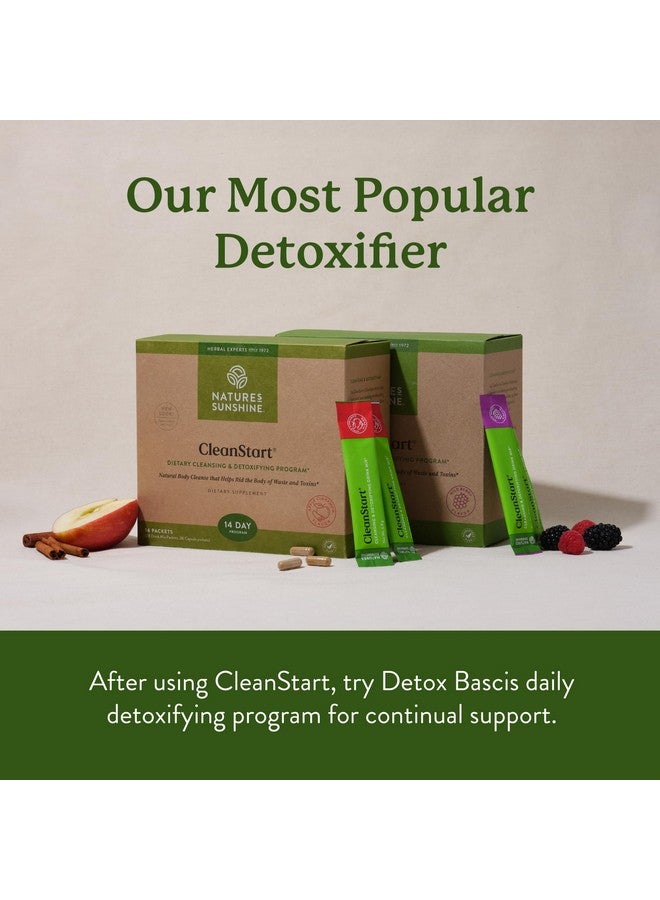 Nature's Sunshine CleanStart Mild, 56 Packets | Powerful Herbal Detox that Supports Natural, Everyday Cleansing of Waste from the Body - Image 5