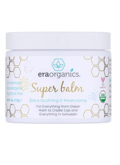 Era Organics USDA Certified Healing Ointment Organic Natural Gentle Moisturizer for Babies Rashes, Hives and More  - Image 1
