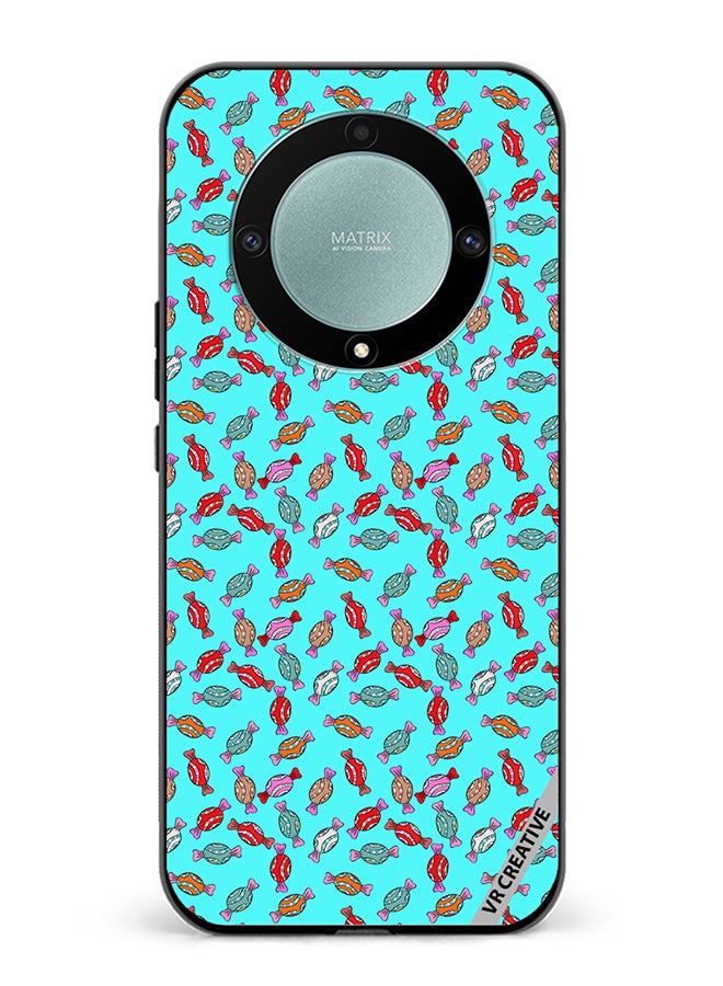 VR CREATIVE Protective Case Cover For Honor X9b Trendy Raster Design Multicolour - Image 1